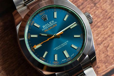 rolex oyster milgauss bucherer|rolex milgauss for sale 2022.